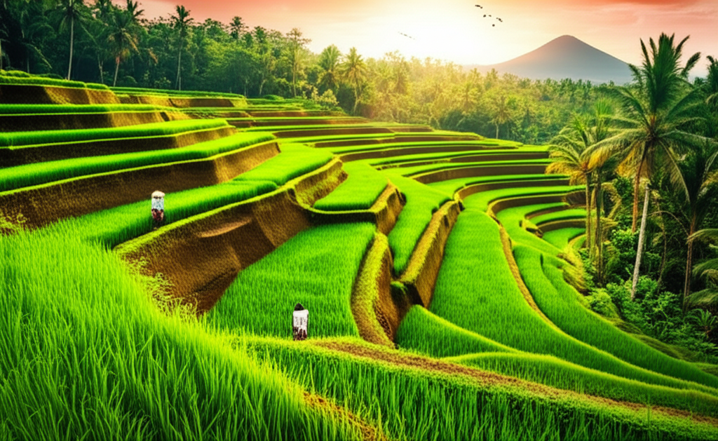 Organic Rice Farm - Bali
